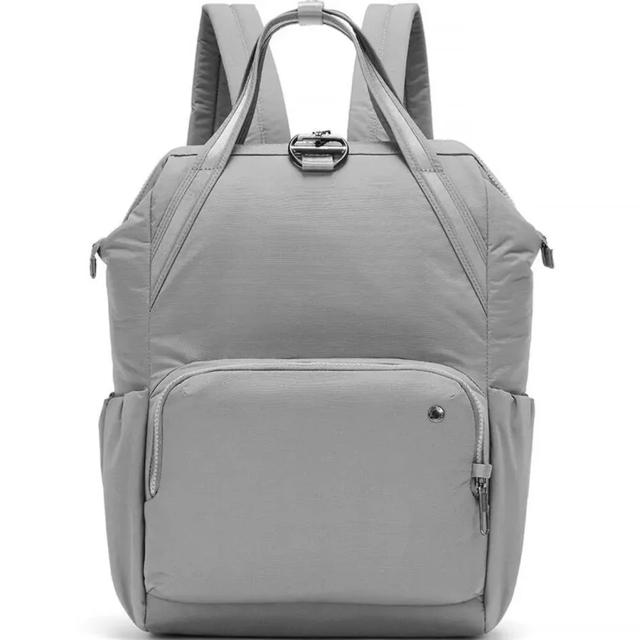 Pacsafe Citysafe CX 17L Anti-Theft Backpack - Gravity Gray - Front