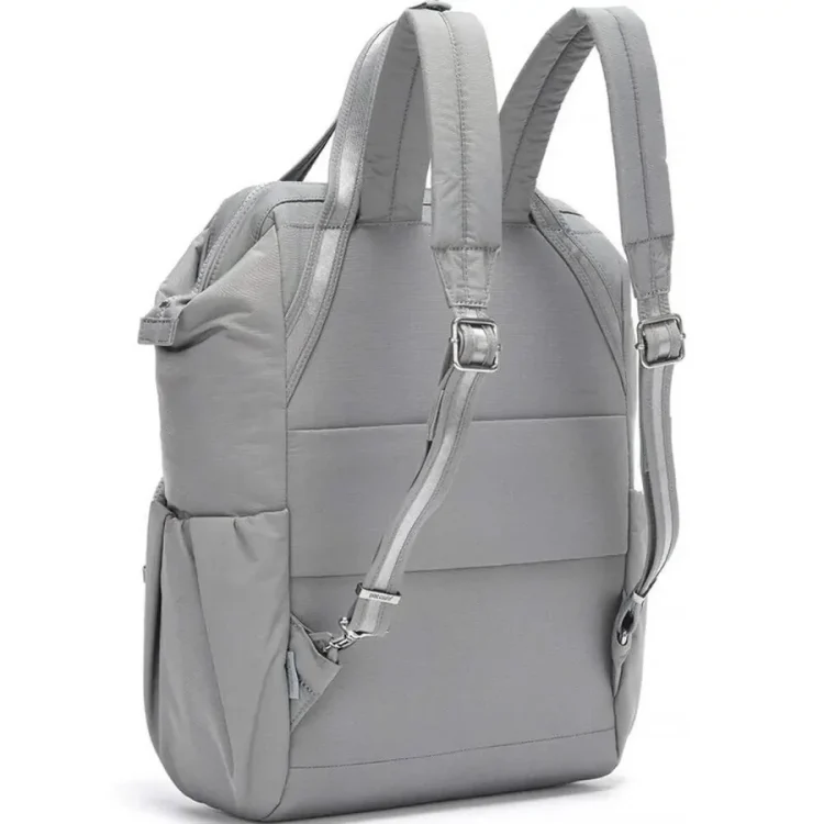 Pacsafe Citysafe CX 17L Anti-Theft Backpack - Gravity Gray - Back Side