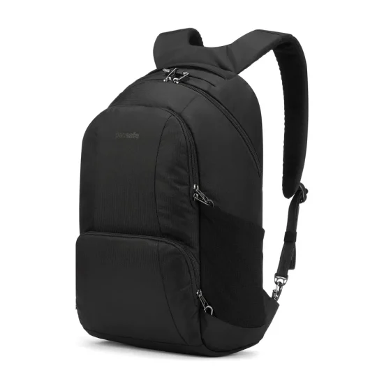 Pacsafe LS450 Anti-Theft 25L Backpack - Black - Front Side