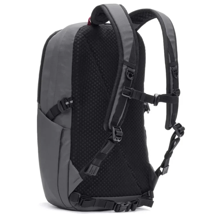 Pacsafe Vibe 25L Anti-Theft Backpack - Slate - Back Side