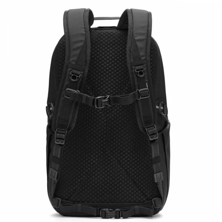 Pacsafe Vibe 25L Anti-Theft Backpack - Black - Back