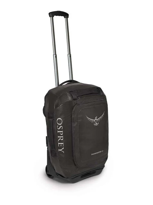 Osprey Transporter 40L Wheeled Duffel Bag - Black Side