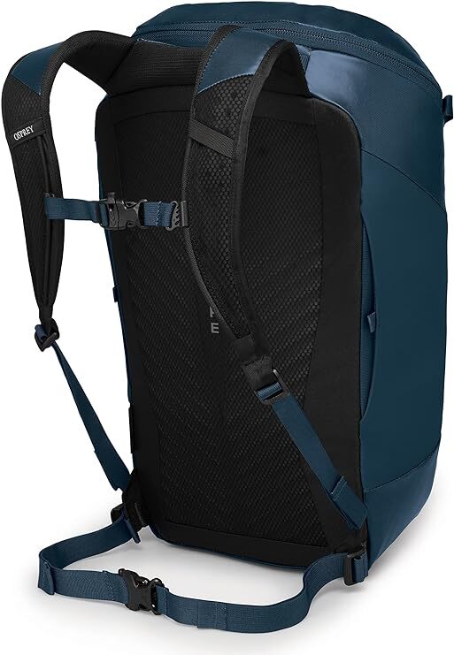 Osprey Transporter Zip Top 25L Backpack - Venturi Blue - Back