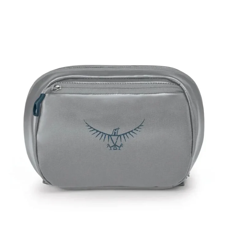 Osprey Transporter Toiletry Travel Kit - Smoke Grey - Front