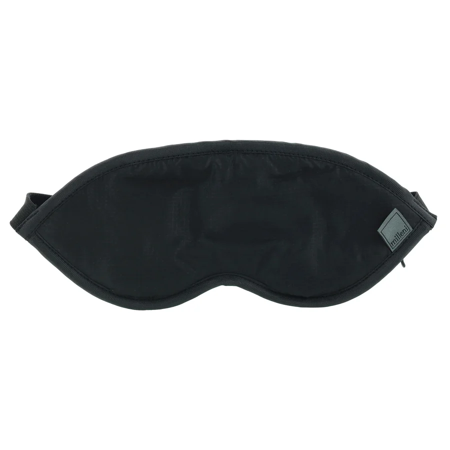 Milleni Travel Eye Mask (Sleep Shade) - Black - Front