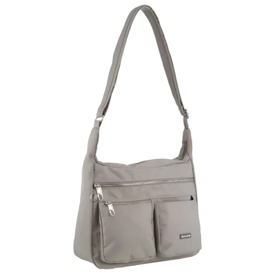 Pierre Cardin Anti-Theft Crossbody Bag - Taupe