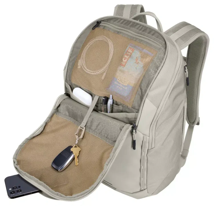 Thule Chasm 26L Laptop Backpack - Sand - Open