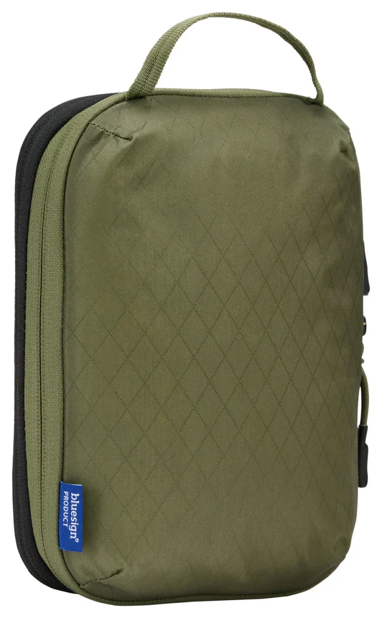 Thule Small Compression Packing Cube - Soft Green (26x18x11cm) - Back