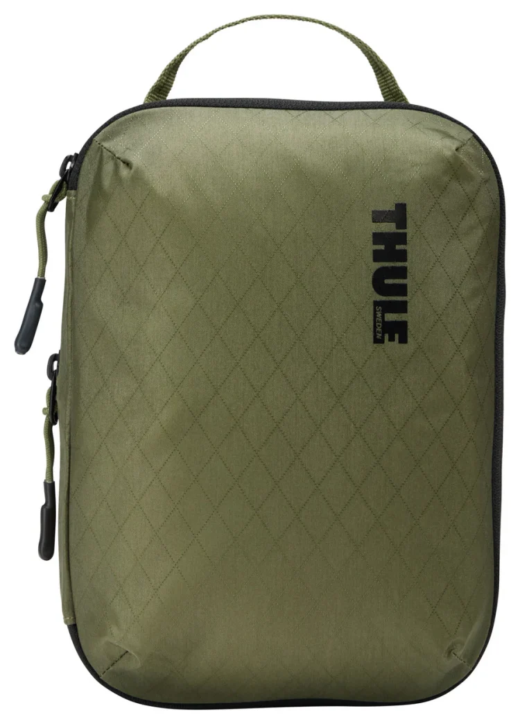 Thule Small Compression Packing Cube - Soft Green (26x18x11cm) - Front