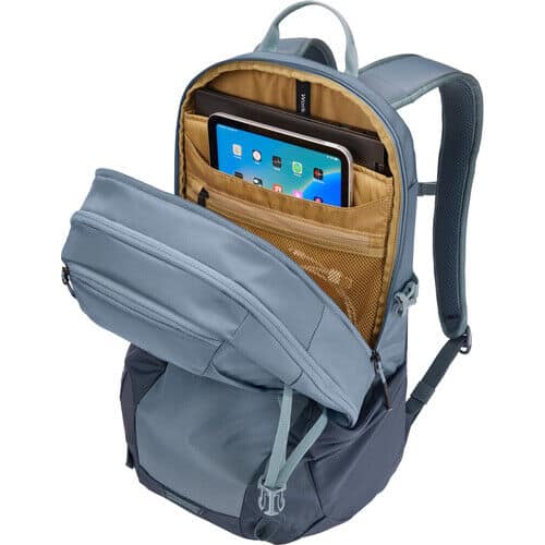 Thule 23L EnRoute Travel Backpack - Dark Slate - Front Open