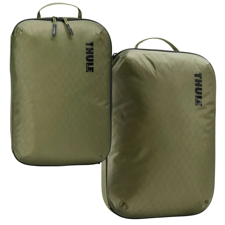Thule Compression Packing Cube Set (Small & Medium) - Soft Green