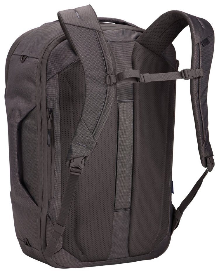 Thule Subterra 40L Convertible Carry-On Backpack/Duffle - Vetiver Gray - Back