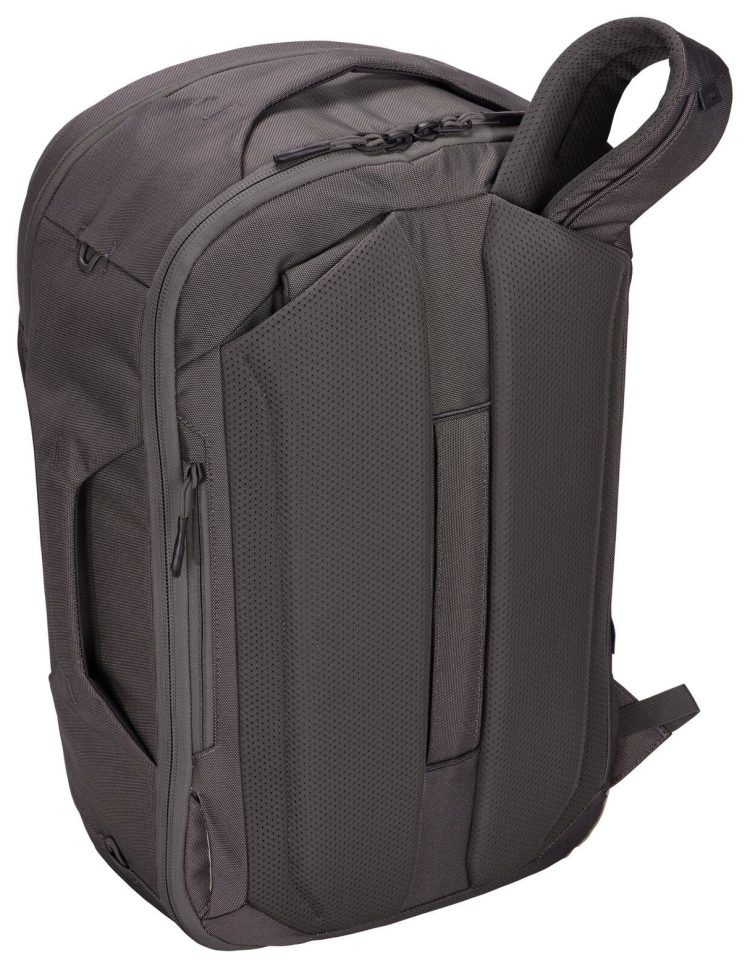 Thule Subterra 40L Convertible Carry-On Backpack/Duffle - Vetiver Gray - Back