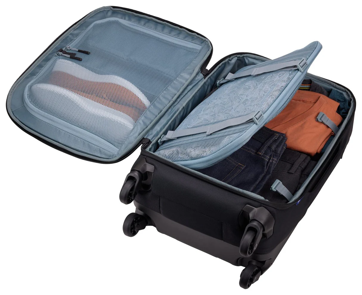 Thule Subterra Carry-On Spinner 35L Suitcase - Black Open