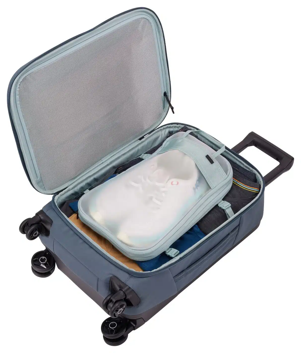 Thule Aion 35L Carry-On Spinner Suitcase - Dark Slate Open