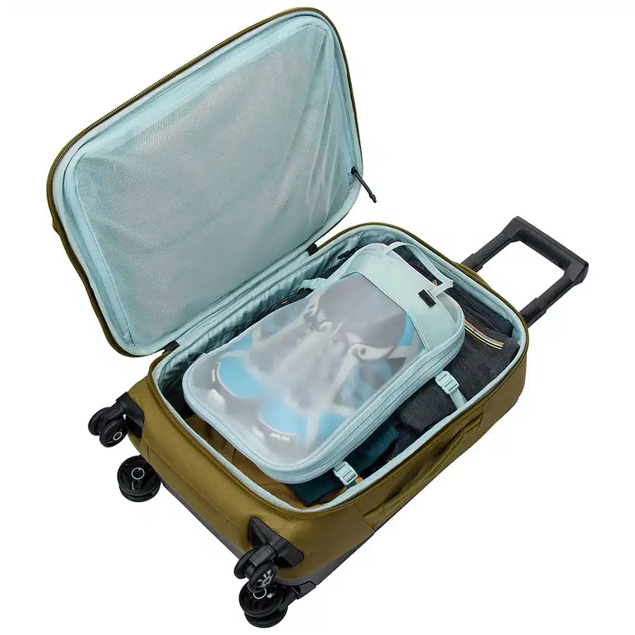 Thule Aion 35L Carry-On Spinner Suitcase - Nutria Open