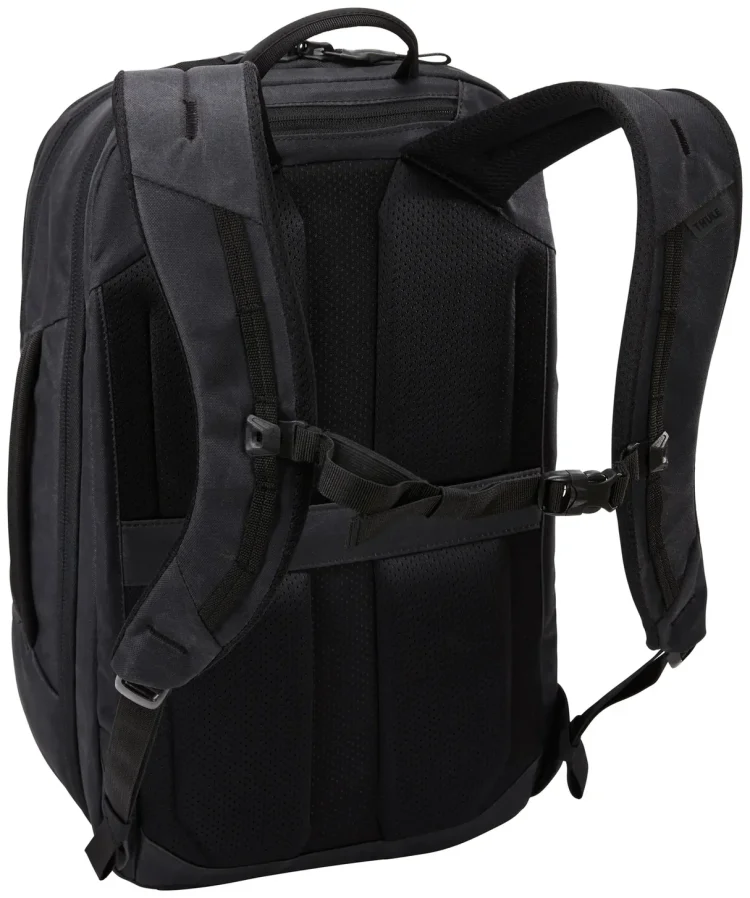 Thule Aion 28L/32L Expandable Travel Backpack - Black Back