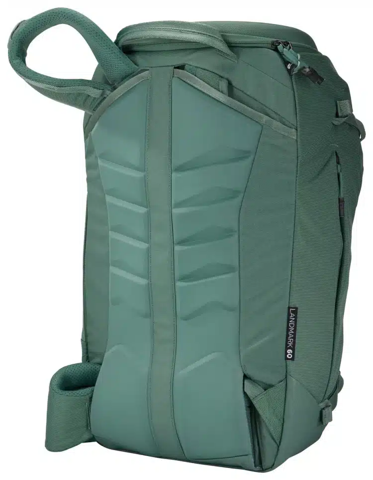 Thule Landmark 60L Travel Backpack with Daypack - Hazy Green Back