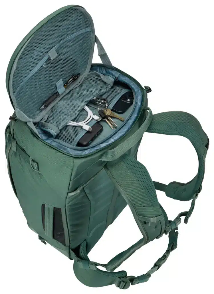 Thule Landmark 60L Travel Backpack with Daypack - Hazy Green Top