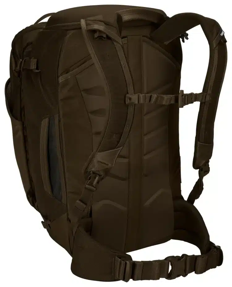 Thule Landmark 60L Travel Backpack with Daypack - Deep Khaki Back