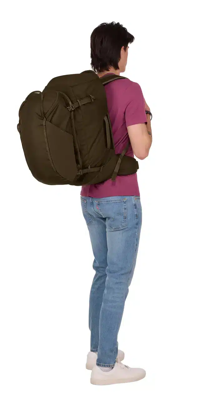 Thule Landmark 60L Travel Backpack with Daypack - Deep Khaki - Image 13