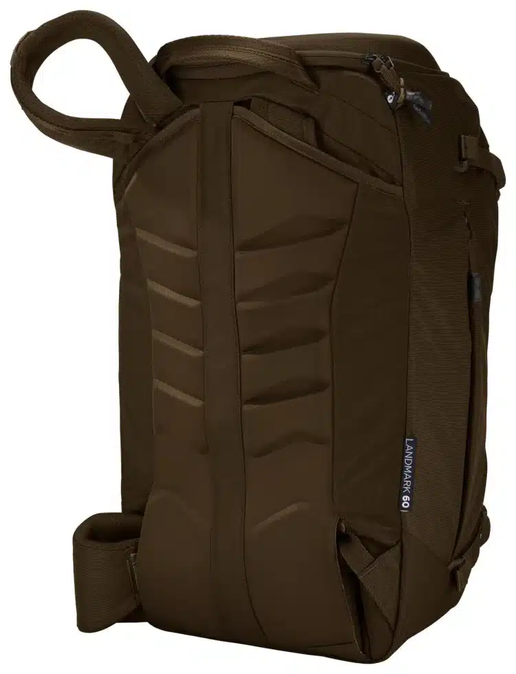 Thule Landmark 60L Travel Backpack with Daypack - Deep Khaki Back