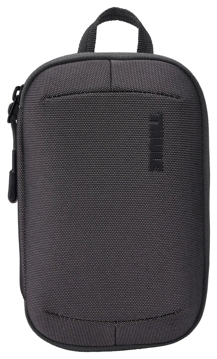 Thule Subterra Powershuttle Travel Tech Organiser (Small) - Vetiver Gray Front