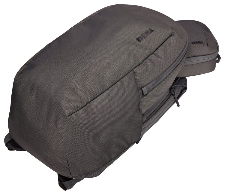 Thule Subterra Powershuttle Travel Tech Organiser (Large) - Vetiver Gray Flat